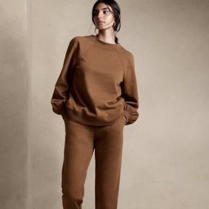 Banana Republic Fleece Mock neck sweater